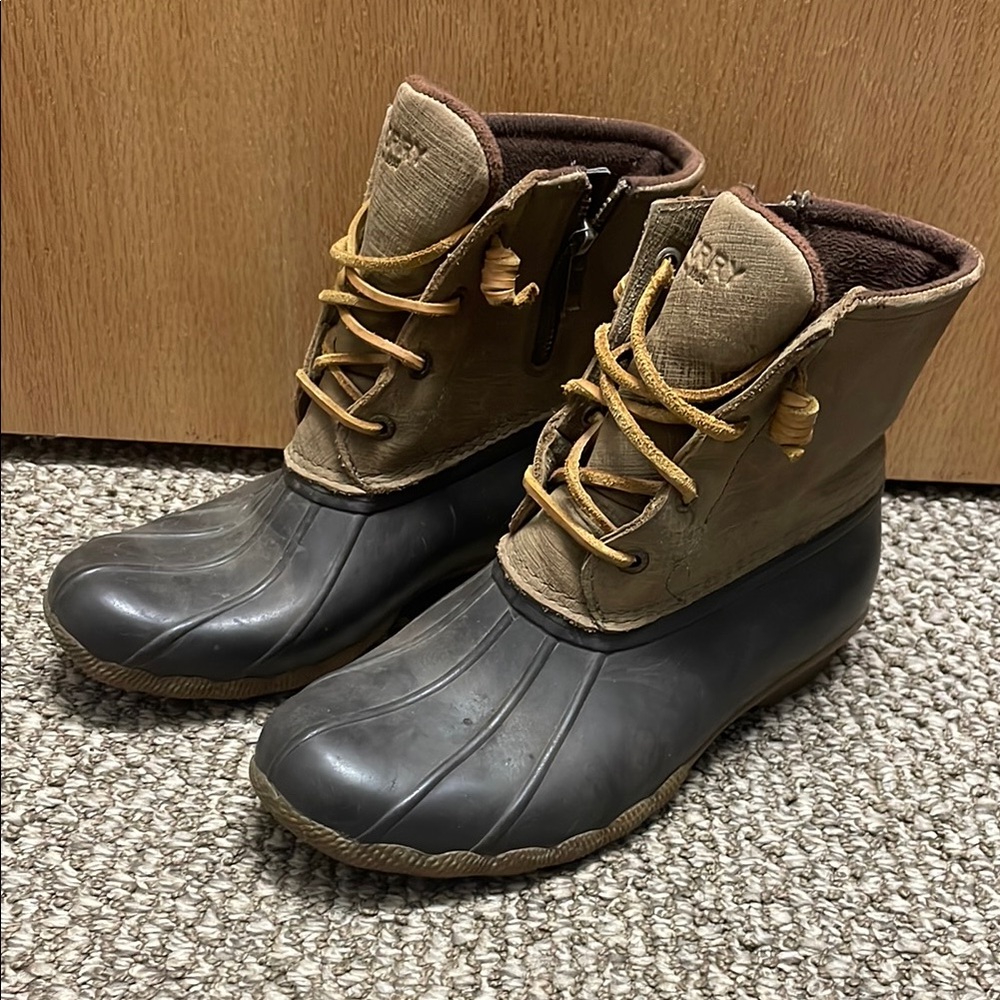 Sperry Brown Duck Boots
